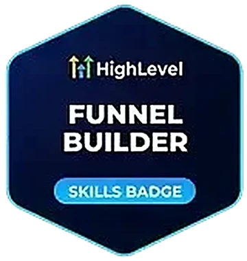 HighLevel Funnel Builder skills badge